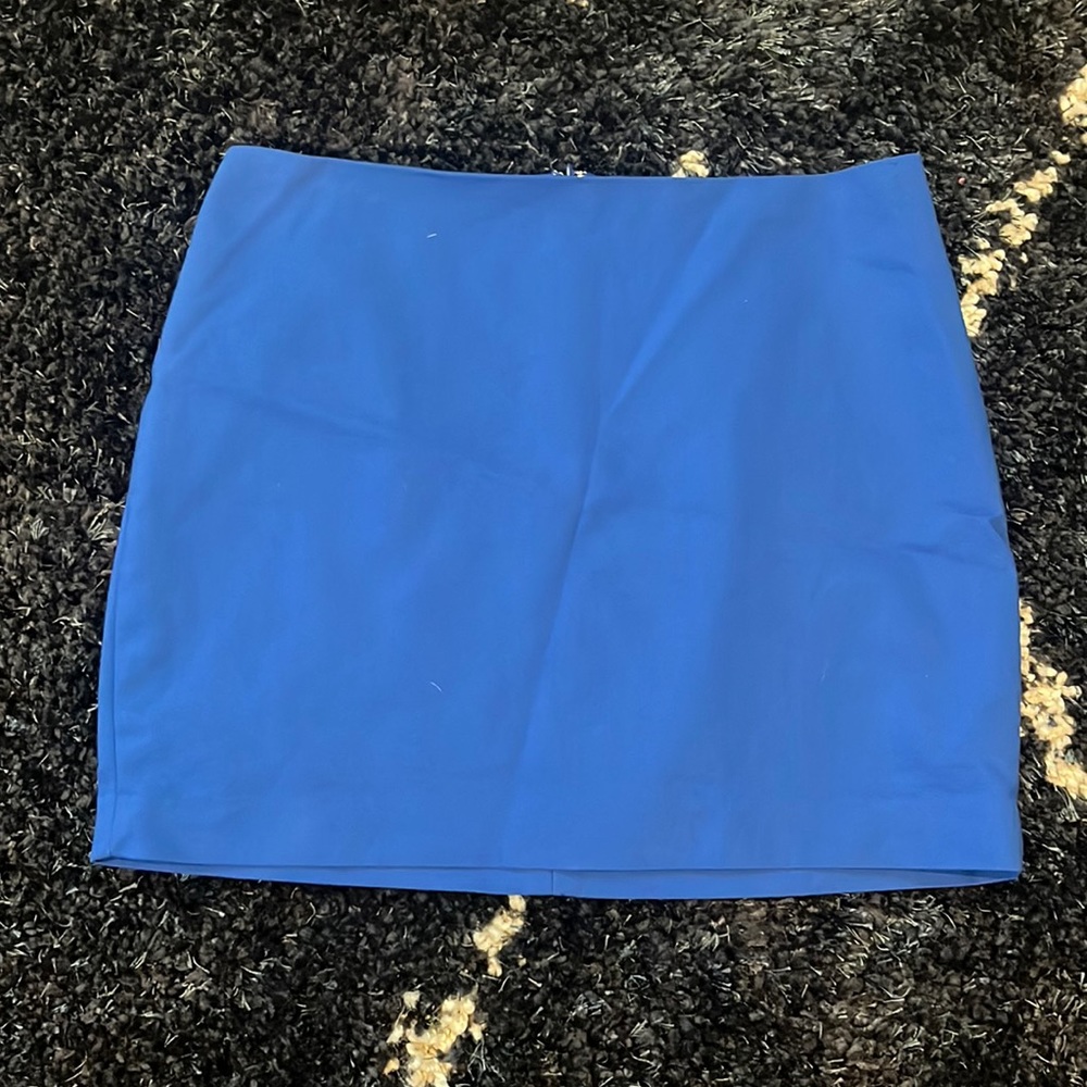 Blue short Express mini skirt size 8